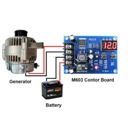 12-24V Batarya Akü Şarj Kontrol Devresi - XH-M603 - Thumbnail