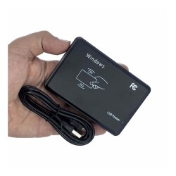 125kHz USB RFID Kart - Etiket Okuyucu (EM4100) - Thumbnail