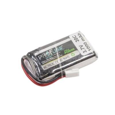 1S Lipo (Li-Po) Batarya - 3.7V, 1000mAh, 30C Lityum Polimer Pil