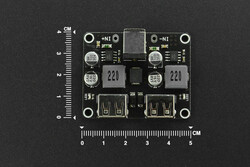 2 Kanal Buck Hızlı Şarj Modülü - Raspberry Pi 4B & Jetson Nano Uyumlu DFR0849 - Thumbnail