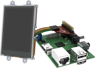 uLCD-28PTU 2.8 İnç Dokunmatik LCD Modülü (Raspberry Pi & Arduino Uyumlu)