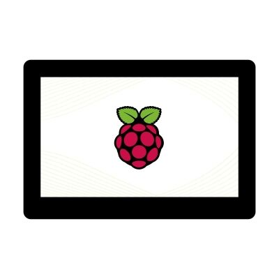 5 inç 800×480 Kapasitif Dokunmatik Ekran - Raspberry Pi Uyumlu, IPS