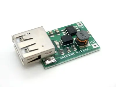 5V, 1200mA Voltaj Yükselten ( Step-Up, Boost ) USB Çıkışlı Konvertör