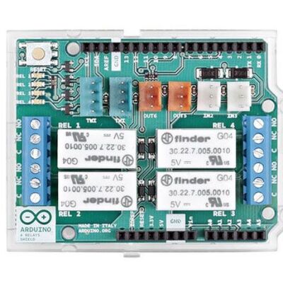 Arduino 4 lü Röle (Finder) Shield Kartı - Orijinal