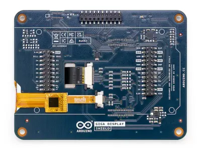 Arduino GIGA 3.97 inç Display Dokunmatik Ekran Shield Kartı - 480x800, RGB