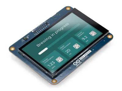 Arduino GIGA 3.97 inç Display Dokunmatik Ekran Shield Kartı - 480x800, RGB