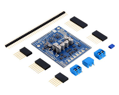 Arduino için G2 24v14 HP Dual DC Motor Sürücü Shield, 2x14A, 40V, PL- 2516