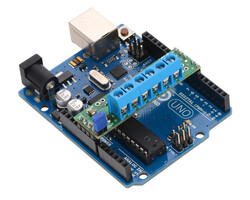 Arduino için Pololu DR8835 Dual Motor Sürücü Shield Kartı, 2x1.2A PL-2511 - Thumbnail