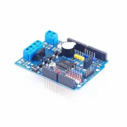 Arduino L298P 2 Kanal DC Motor Sürücü Shield - 2x2A - Thumbnail