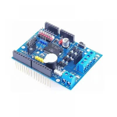 Arduino L298P 2 Kanal DC Motor Sürücü Shield - 2x2A