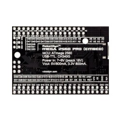 Arduino Mega 2560 PRO Mini Embed Geliştirme Kartı - CH340G, ATmega2560, 16AU - Thumbnail