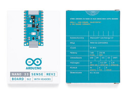 Arduino Nano 33 BLE Sense Rev2 AI Geliştirme Kartı - Thumbnail