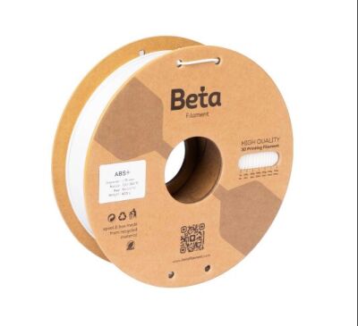 Beta ABS+ (Plus) 1.75mm Filament - 800g, White