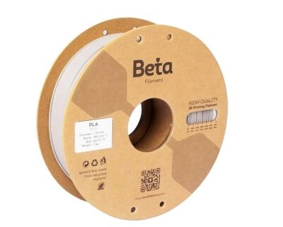 Beta PLA Matte 1.75mm Filament - 1kg, Warm Grey