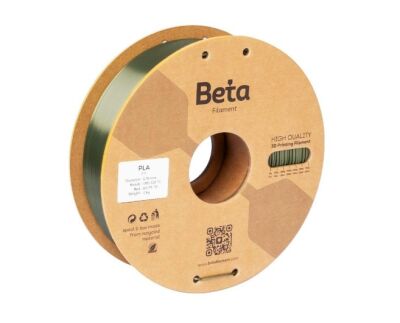 Beta PLA-Silk 1.75mm Filament - 1kg, Bronze