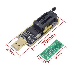 CH341A EEPROM Flash Bios USB Programlayıcı - 24/25 Serisi - Thumbnail