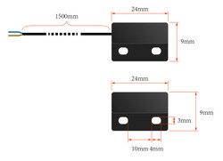 DFRobot Manyetik Siviç (Reed Switch) - 0.05A, 1W SEN0387 - Thumbnail