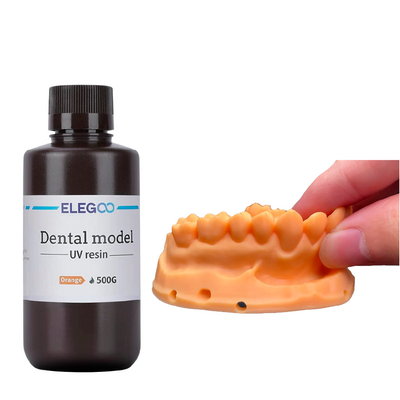 ELEGOO Dental Model UV Reçine - ORANGE, 0.5kg