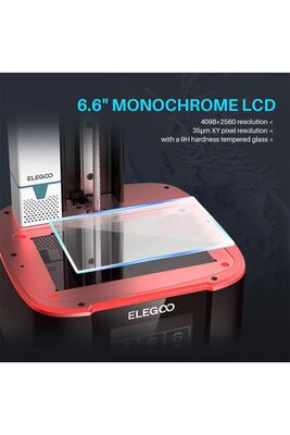 Elegoo Mars 3 PRO 4K 3D Printer - Reçineli (mSLA)