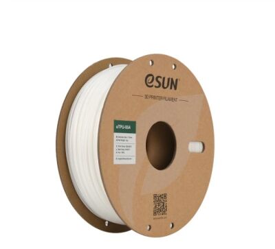 ESUN 1.75mm e-TPU (eTPU-95A) Esnek Filament - Beyaz, 1kg