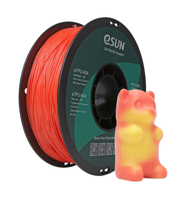 ESUN 1.75mm e-TPU (eTPU-95A) Isıyla Renk Değiştiren (Color Change) Filament - 1kg