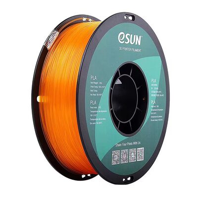 ESUN 1.75mm e-TPU (eTPU-95A) Esnek Filament - Transparan Cam Turuncu, 1kg