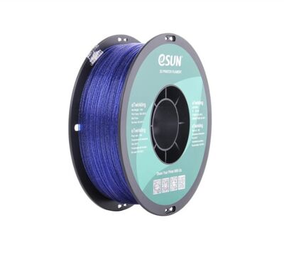 eSUN 1.75mm e-Twinkling Simli Estetik Filament - Mavi, 1kg