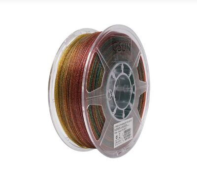 eSUN 1.75mm e-Twinkling Simli Estetik Filament - Rainbow, 1kg