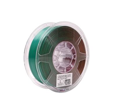 eSUN 1.75mm ePLA-Silk Mystic 3 Renkli Filament - (Bakır Mor Yeşil), 1kg