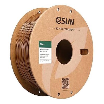 eSUN 1.75mm PLA Plus (PLA+) Filament - Açık Kahverengi, 1kg