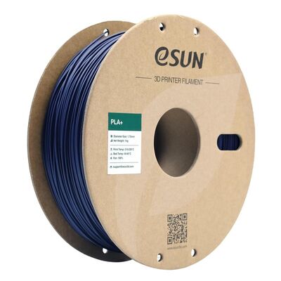 eSUN 1.75mm PLA Plus (PLA+) Filament - Koyu Mavi, 1kg