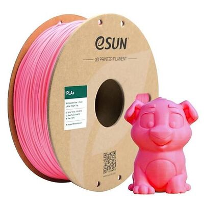 eSUN 1.75mm PLA Plus (PLA+) Filament - Pembe, 1kg