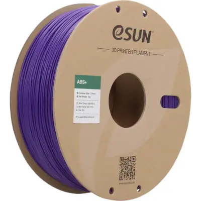 eSUN ABS Plus (ABS+) 1.75mm Filament - Mor, 1kg