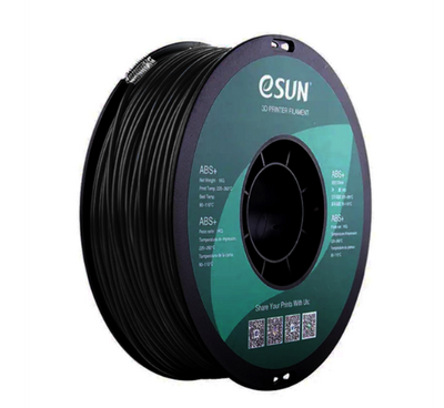 ESUN ABS Plus (ABS+) 1.75mm Filament - Siyah, 1kg