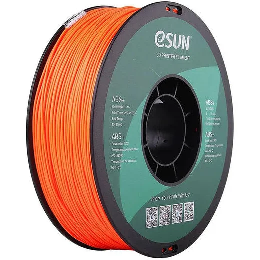 ESUN ABS Plus (ABS+) 1.75mm Filament - Turuncu, 1kg