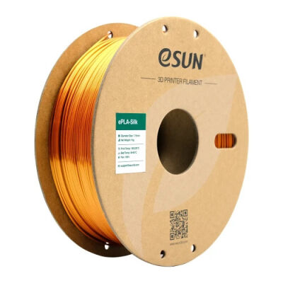 ESUN e-Silk PLA (ePLA-Silk) 1.75mm Estetik Filament - Bakır, 1kg