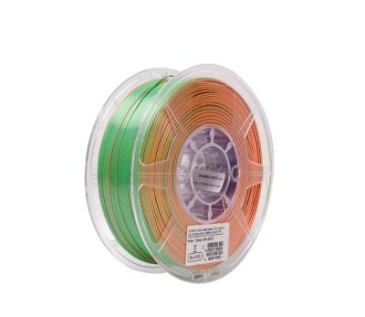 eSUN 1.75mm ePLA-Silk Mystic 3 Renkli Filament - (Mavi Turuncu Yeşil), 1kg