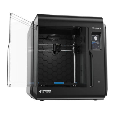 FlashForge Adventurer 4 3D Printer: 3s de Değiştirilebilir Nozül & Leveling-free