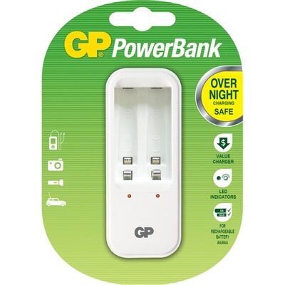 GP Powerbank GPPB410 2'li Pil Şarj Cihazı