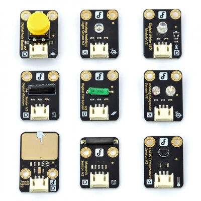 Gravity: Arduino için 9 Parça Sensör Seti, DFR0018