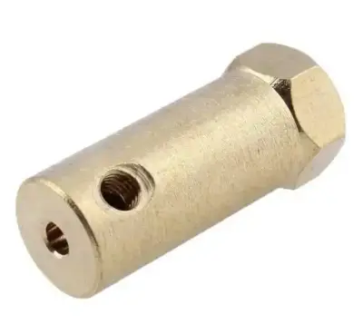 Hex Tekerlek Kaplini (7mm Motor Mili için)