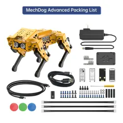 Hiwonder MechDog Açık Kaynak AI Robot Köpek Advanced Kit ( ESP32 Kontrollü) - Thumbnail