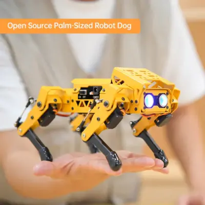 Hiwonder MechDog Açık Kaynak AI Robot Köpek Standart Kit ( ESP32 Kontrollü)