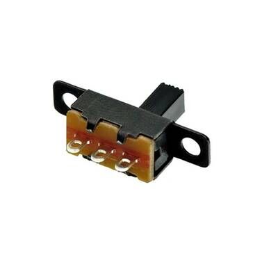 Kulaklı Sürgülü Slide Switch - 180 Derece, 3p, On-Off