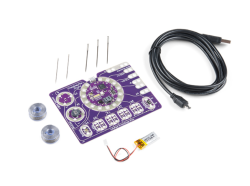 LILYPAD Protosnap Plus Kit - e-tekstil Seti - Thumbnail