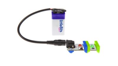 Littlebits 9V Batarya ve Kablou