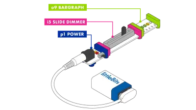 LittleBits FG Slide Dimmer İ5 (Sürgü Biti)