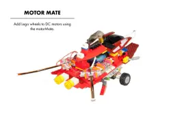 LittleBits Motormate (D Şaft) Motor Tekerlek Bağlantı Parçası - Thumbnail