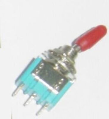 MTS-103 Başlıklı Toggle Switch - 3P, ON-OFF-ON