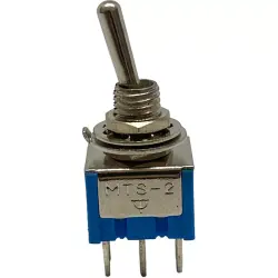 MTS-2 DPDT ON - ON Toggle Switch - 6 Pin - Thumbnail